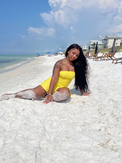 Transparent body wave wigs